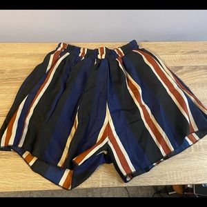 Multicolored Flowy Shorts